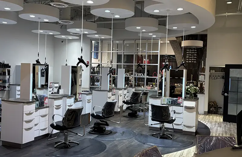 Clean hair salon serviced by JunkItNow.com in St. Louis, Missouri